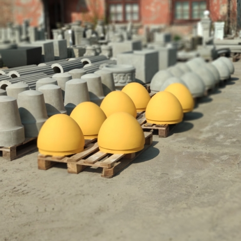 напівкуля бетонна, болард бетонний