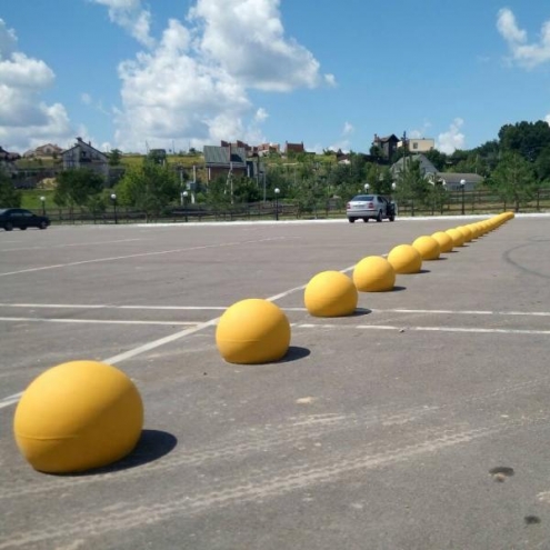 півсфера бетонна антипаркувальна