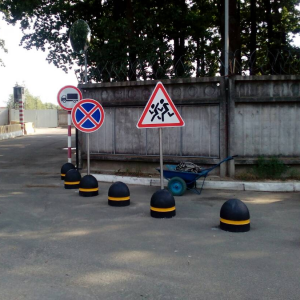 ограничитель парковки / полусфера бетонная