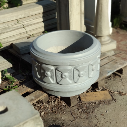 ваза бетонна