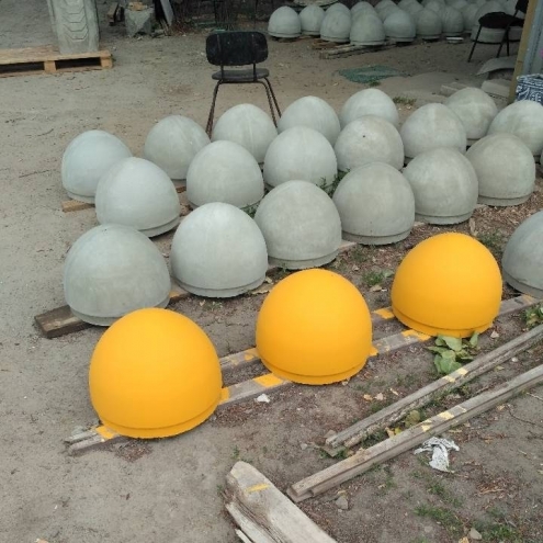 напівкуля бетонна