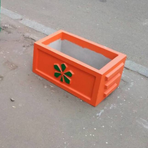 кашпо з бетону вуличне