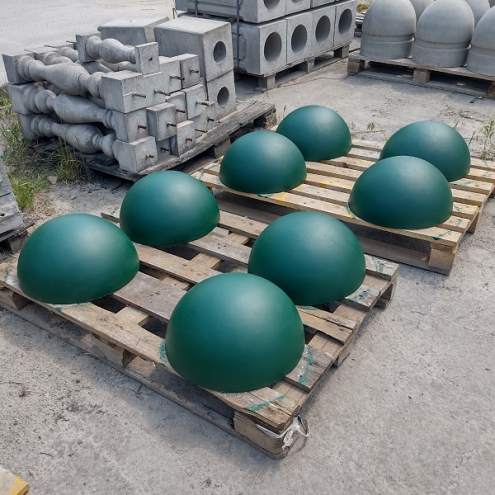 півсфера бетонна