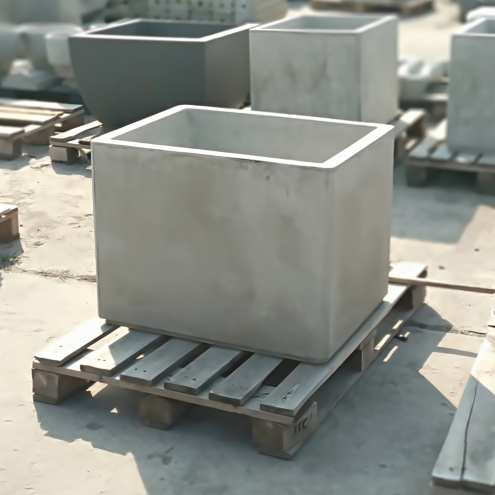 кашпо з бетону вуличне