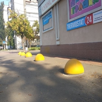 напівсфера бетонна