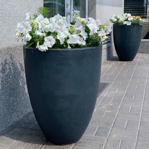 вазон вуличний з бетону